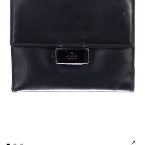 Gucci Black Leather Wallet